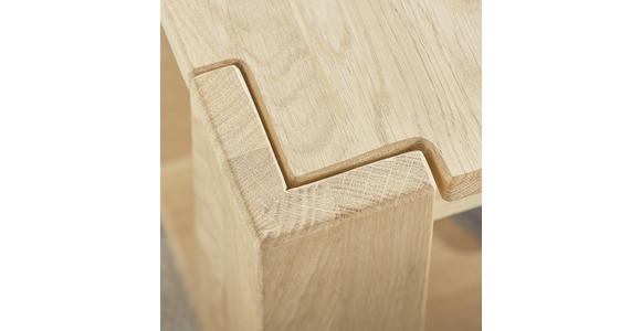 COUCHTISCH Wildeiche massiv rechteckig Eichefarben - Eichefarben, KONVENTIONELL, Holz (70/70/38cm) - Linea Natura