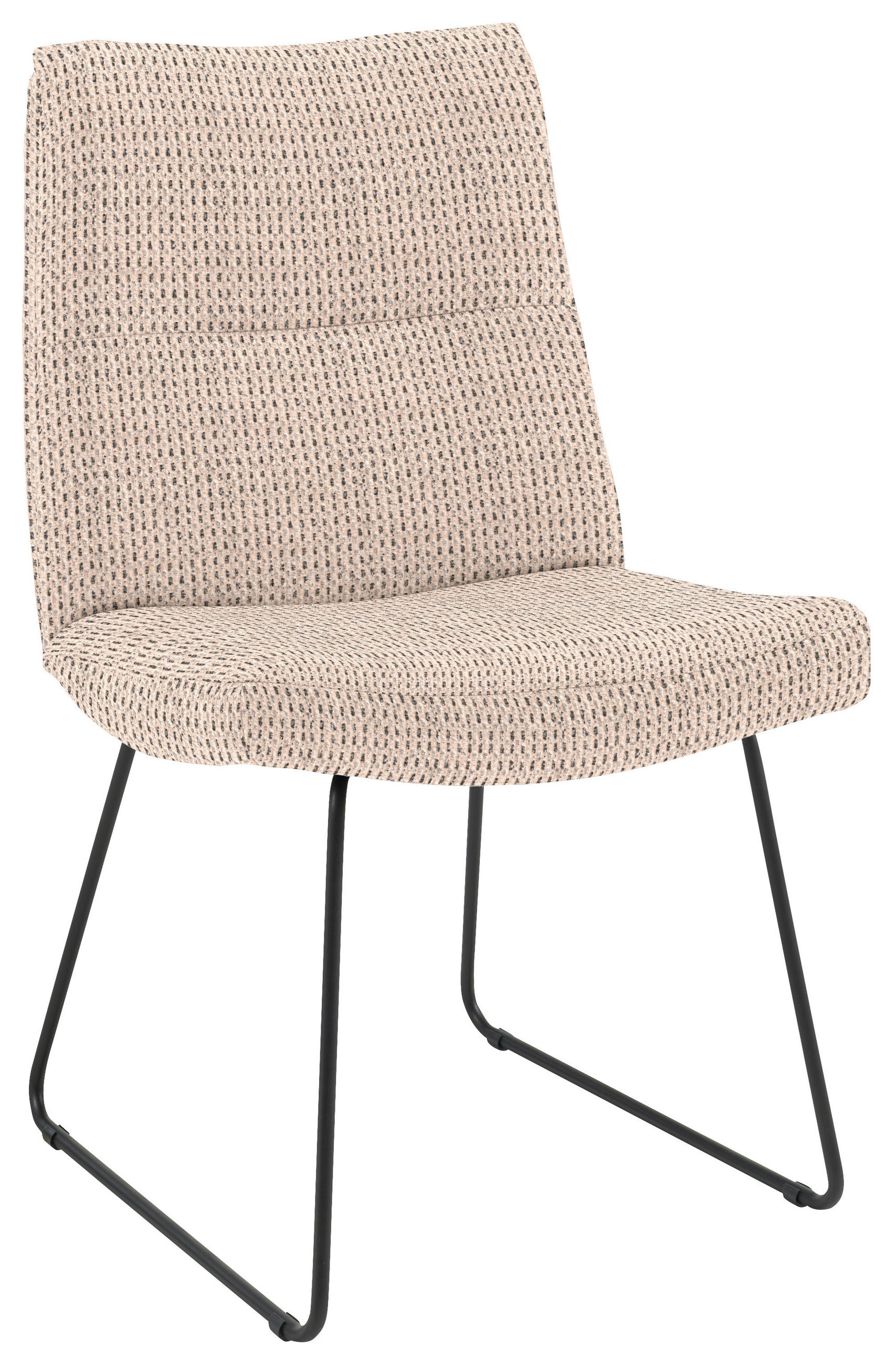 STUHL  Beinauswahl, Stoff-/Lederauswahl Flachgewebe  Hellgrau, Greige  - Greige/Hellgrau, Design, Textil/Metall (50/90/68cm) - Valnatura