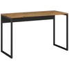 SCHREIBTISCH 120/58/74 cm  in Graphitfarben, Eiche Artisan  - Graphitfarben/Eiche Artisan, Design, Holzwerkstoff/Metall (120/58/74cm) - Stylife