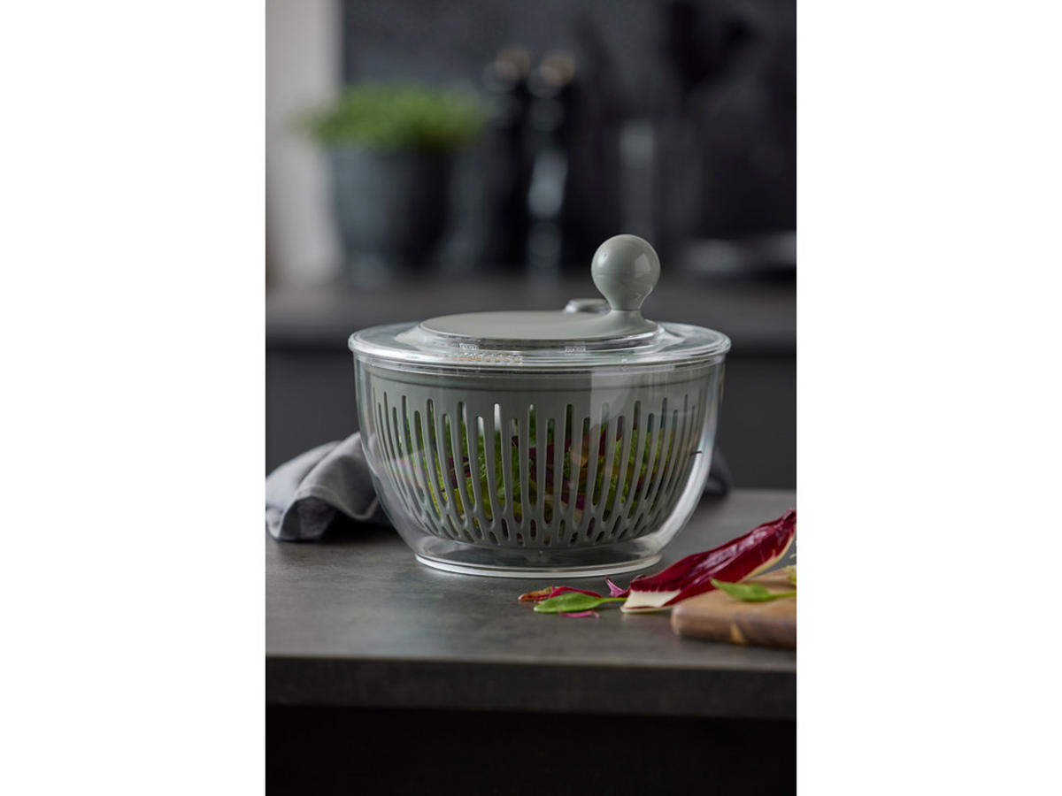 SALLADSSLUNGA - olivgrön, Design, plast (24,5/21/24,5cm) - Tareq Taylor