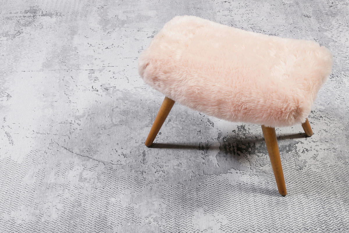 WEBTEPPICH 80/150 cm Radiate Grau  - Grau, Design, Textil (80/150cm) - WECON HOME