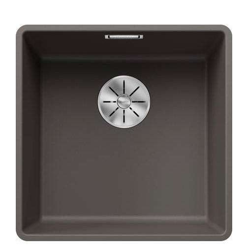 SPÜLE Subline  - Grau, Basics, Stein (42,7/20,2/42,7cm) - Blanco
