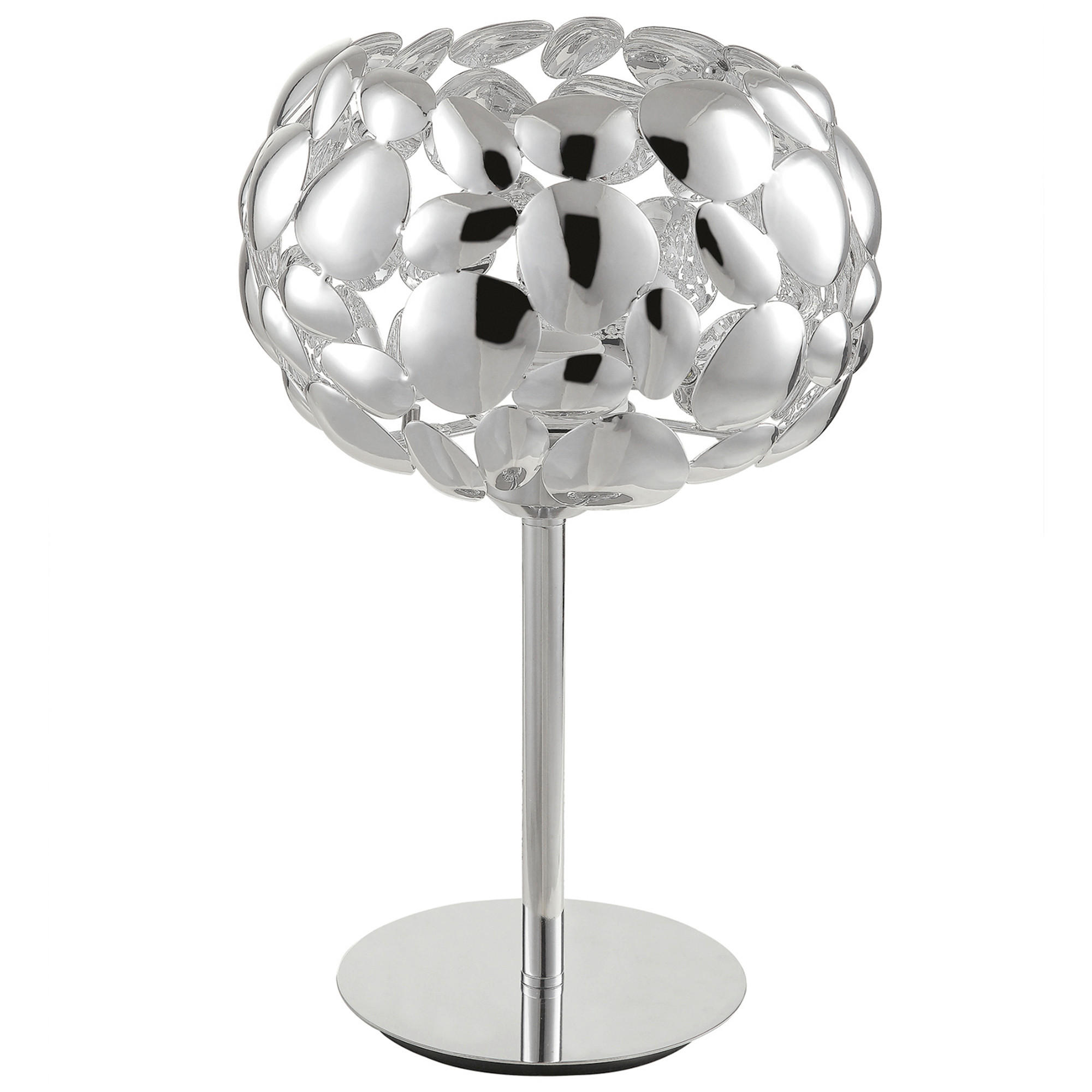 TISCHLEUCHTE Luce Ambiente e Design 22/34,5 cm   - Chromfarben, LIFESTYLE, Metall (22/34,5cm)