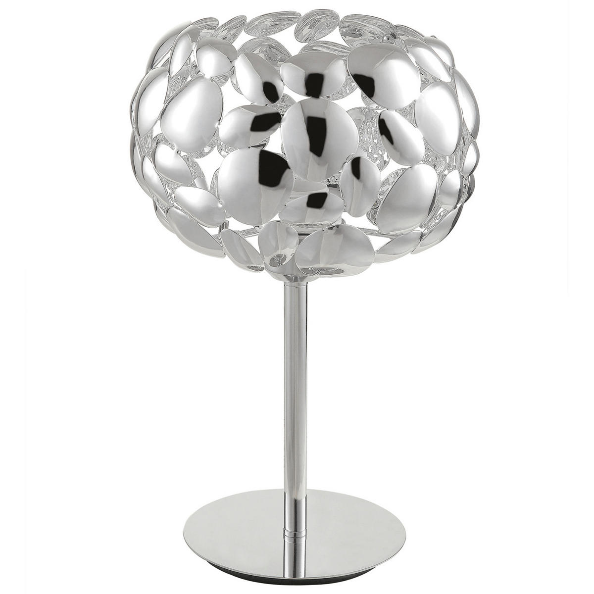 TISCHLEUCHTE Luce Ambiente e Design 22/34,5 cm   - Chromfarben, LIFESTYLE, Metall (22/34,5cm)