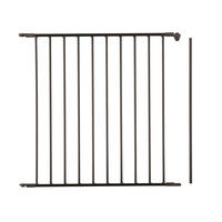 SCHUTZGITTERVERLÄNGERUNG 72/71 cm  - Schwarz, Basics, Kunststoff/Metall (72/71cm) - Baby Dan