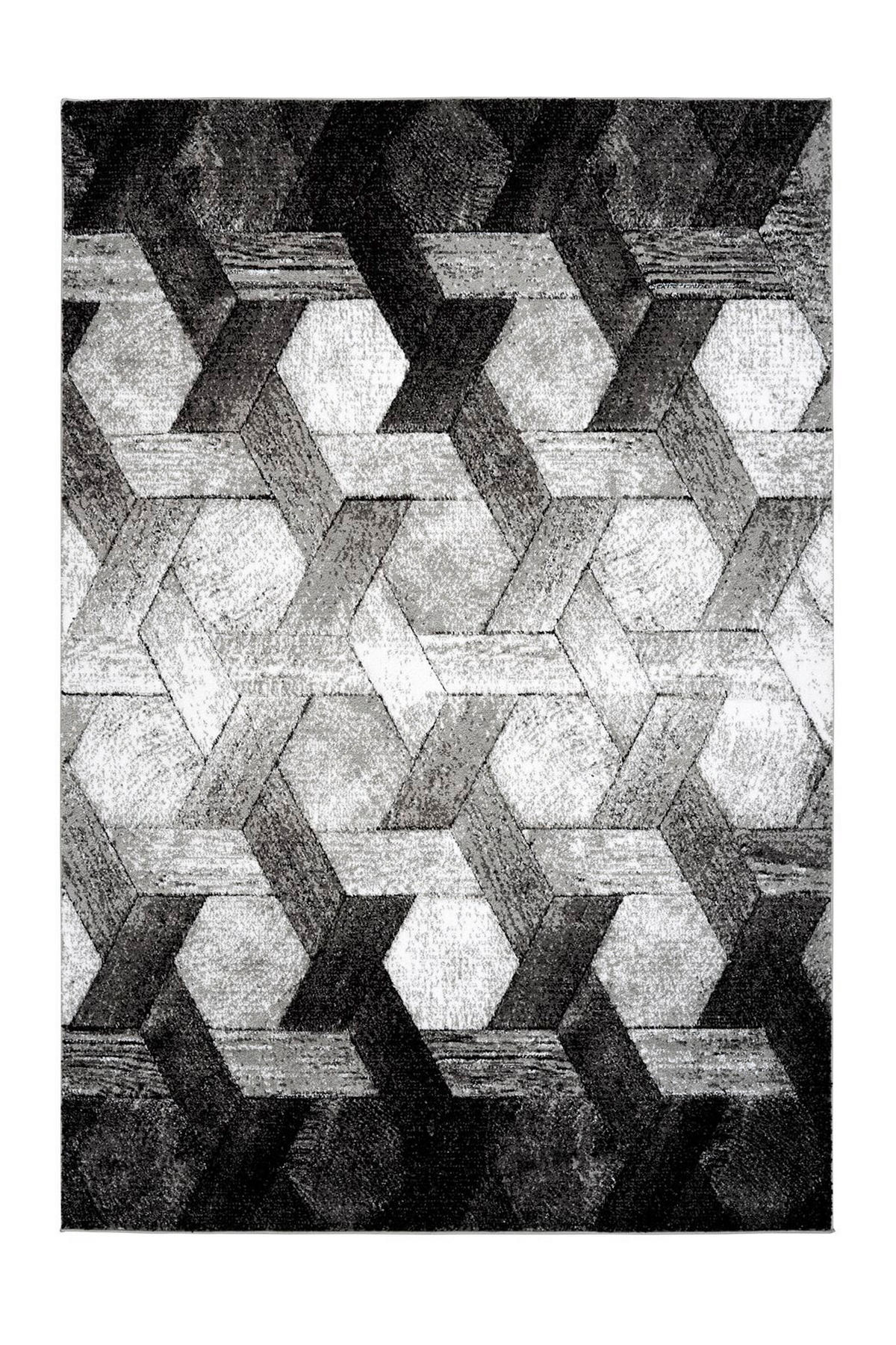 KOBEREC, 160/230 cm, šedá - šedá, Konvenční, textil (160/230cm)