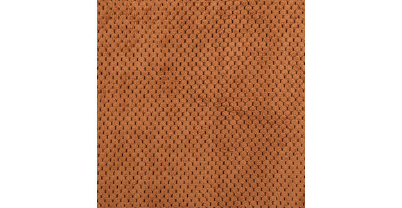 ECKSOFA Rostfarben Flachgewebe - Rostfarben/Schwarz, KONVENTIONELL, Kunststoff/Textil (256/157cm) - Carryhome