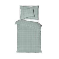 ÁGYNEMŰHUZAT-GARNITÚRA 140/200 cm  - zsályazöld, Basics, textil (140/200cm)