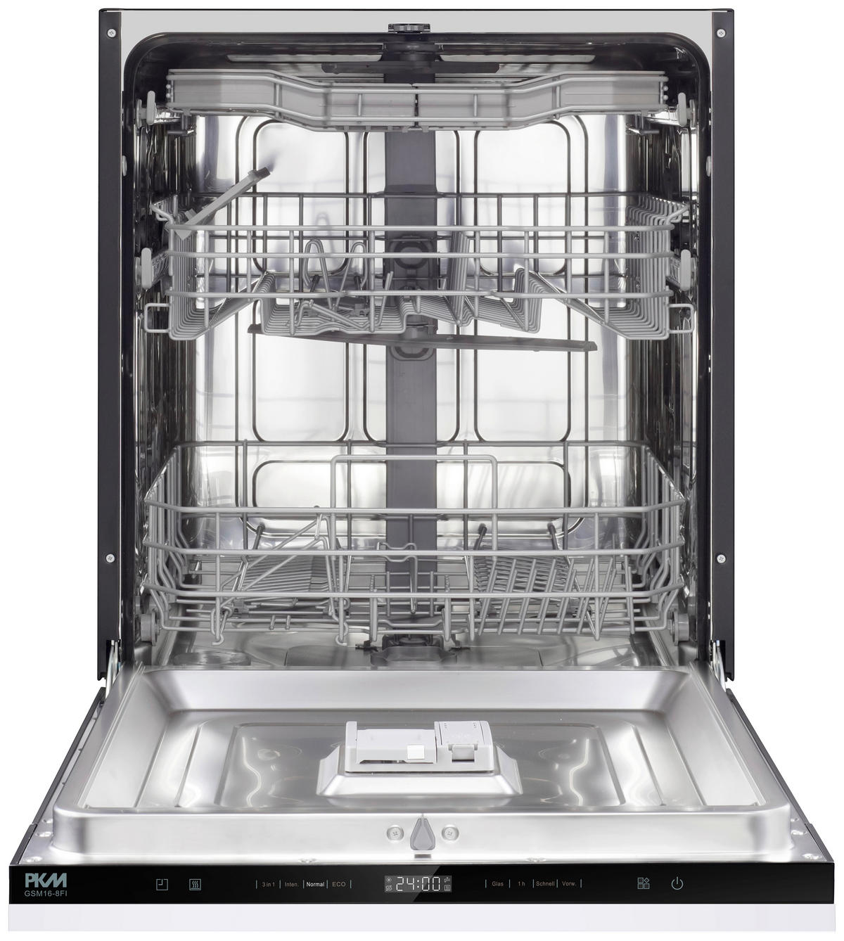 KUCHYNSKÁ LINKA WITO 310 - biela/farba ušľachtilej ocele, Modern, kompozitné drevo/plast (310cm) - FlexWell