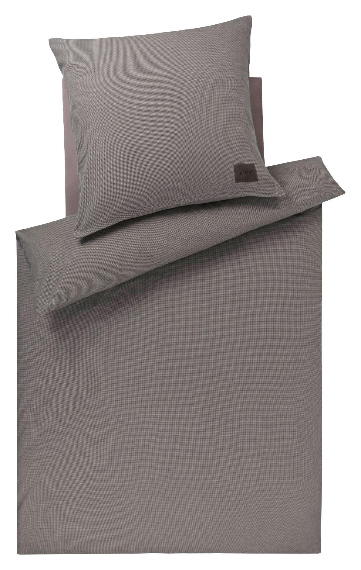BETTWÄSCHE 2-teilig Flanell 135/200 cm  - Taupe, KONVENTIONELL, Textil (135/200cm) - Joop!