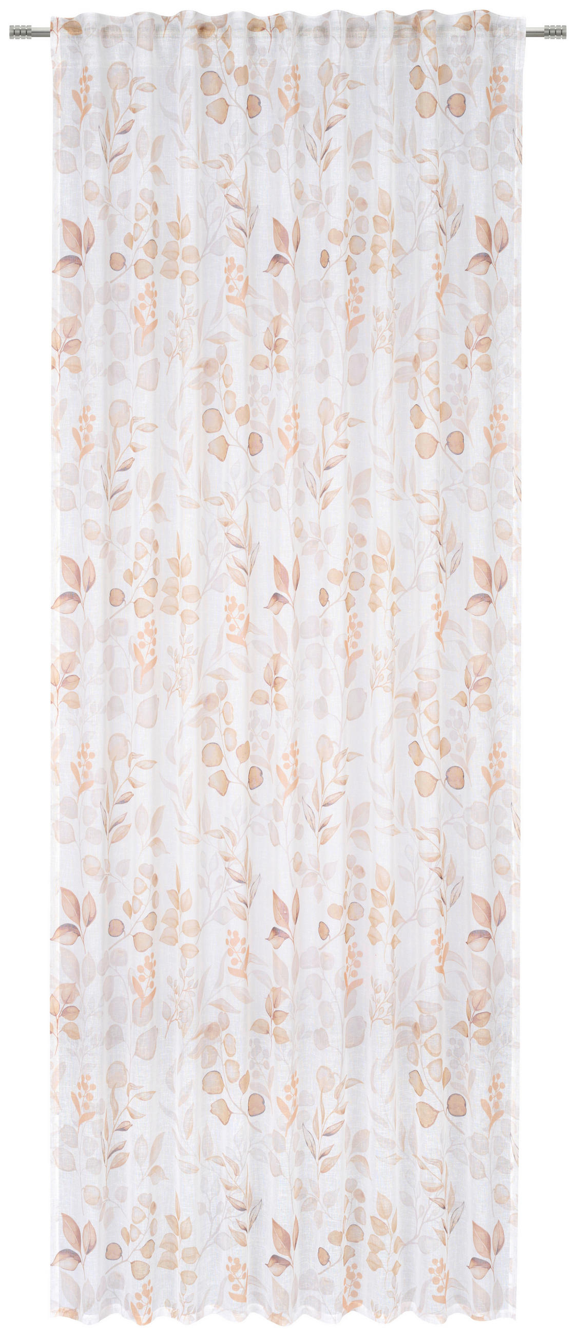 KONČANA ZAVESA  pol prosojno  140/245 cm   - rumena, Konvencionalno, tekstil (140/245cm) - Esposa