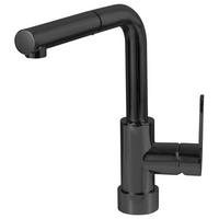 KÜCHENARMATUR 55509-S  - Schwarz, Basics, Metall (12/26/28,3cm)