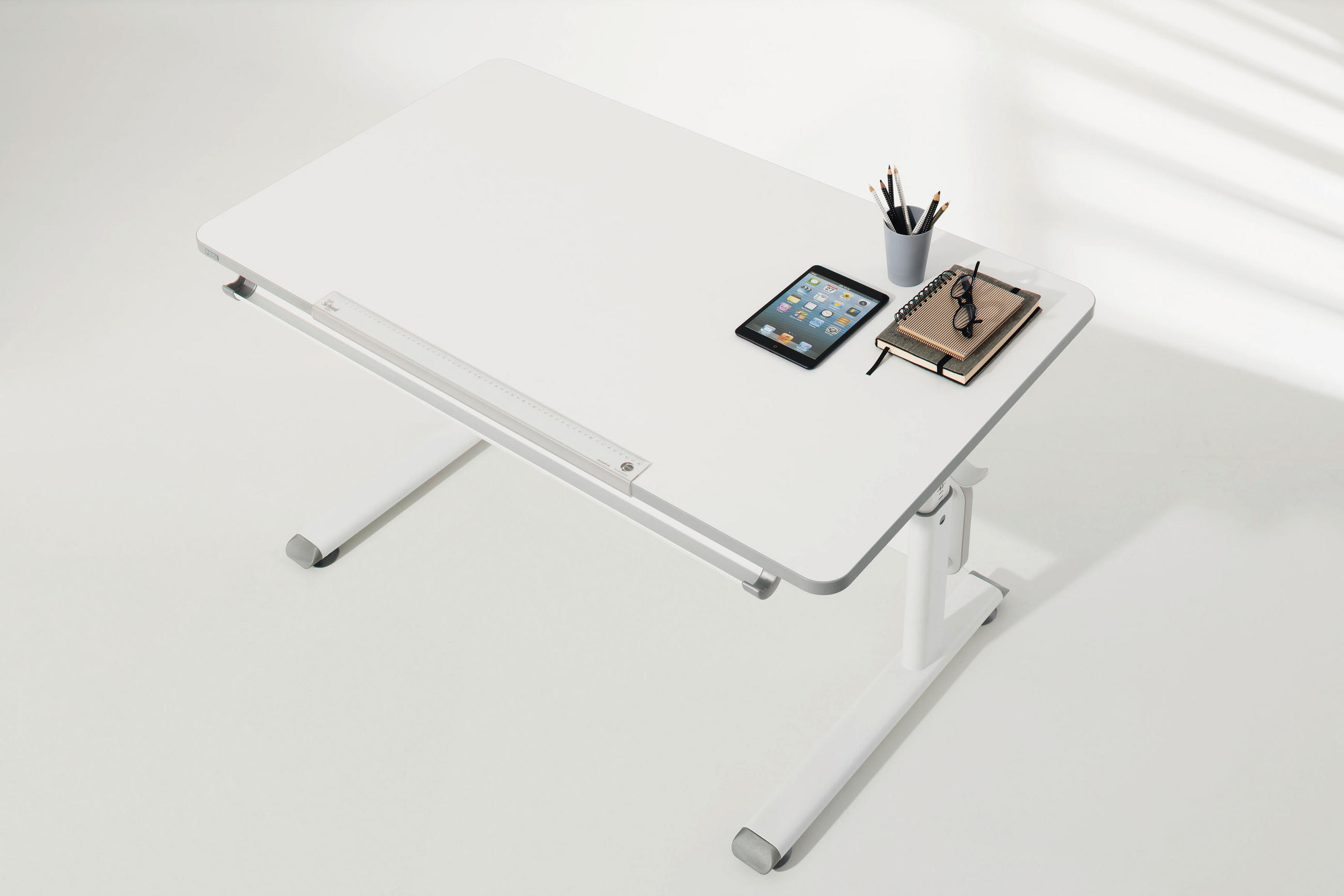 JUGENDSCHREIBTISCH 120/70/53-79 cm  - Weiß, Basics, Holzwerkstoff/Kunststoff (120/70/53-79cm) - Paidi