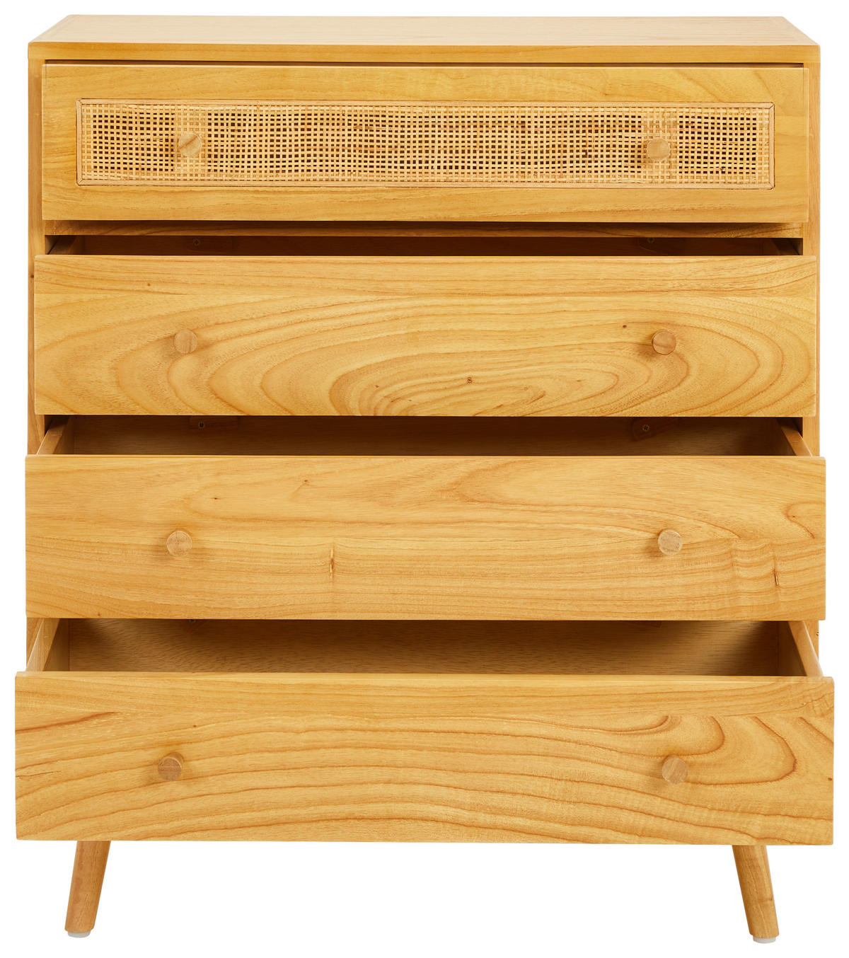 KOMMODE  in 80/90/40 cm  - Hellbraun/Naturfarben, Natur, Naturmaterialien/Holz (80/90/40cm) - MID.YOU