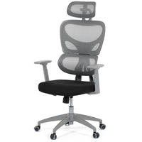 KANCELÁŘSKÉ KŘESLO, světle šedá - světle šedá, Moderní, textil (69/120-127/62cm) - Xora