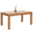 ESSTISCH Kernbuche rechteckig  ausziehbar  - Buchefarben/Kernbuche, KONVENTIONELL, Holz (160-295/90/75cm) - Carryhome