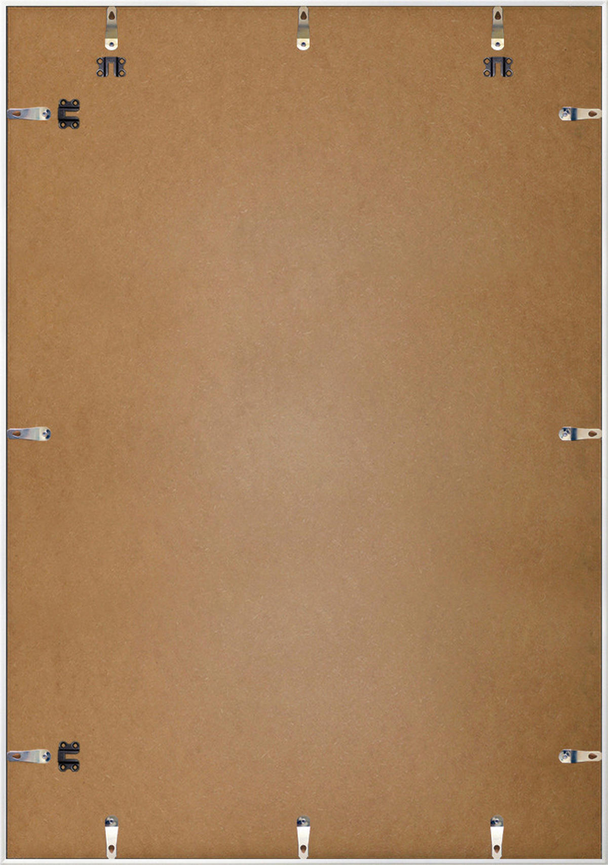 BILDERRAHMEN - Weiß Hochglanz, Basics, Papier/Holzwerkstoff (70/100/1,8cm)