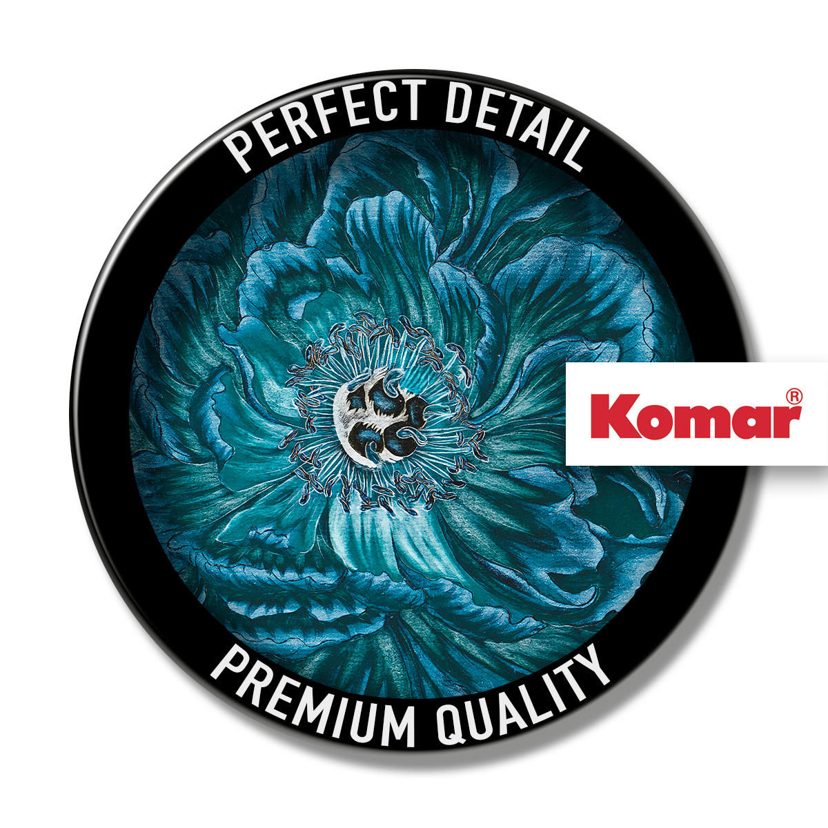 VLIESTAPETE - Blau/Braun, Basics (350/250cm) - Komar