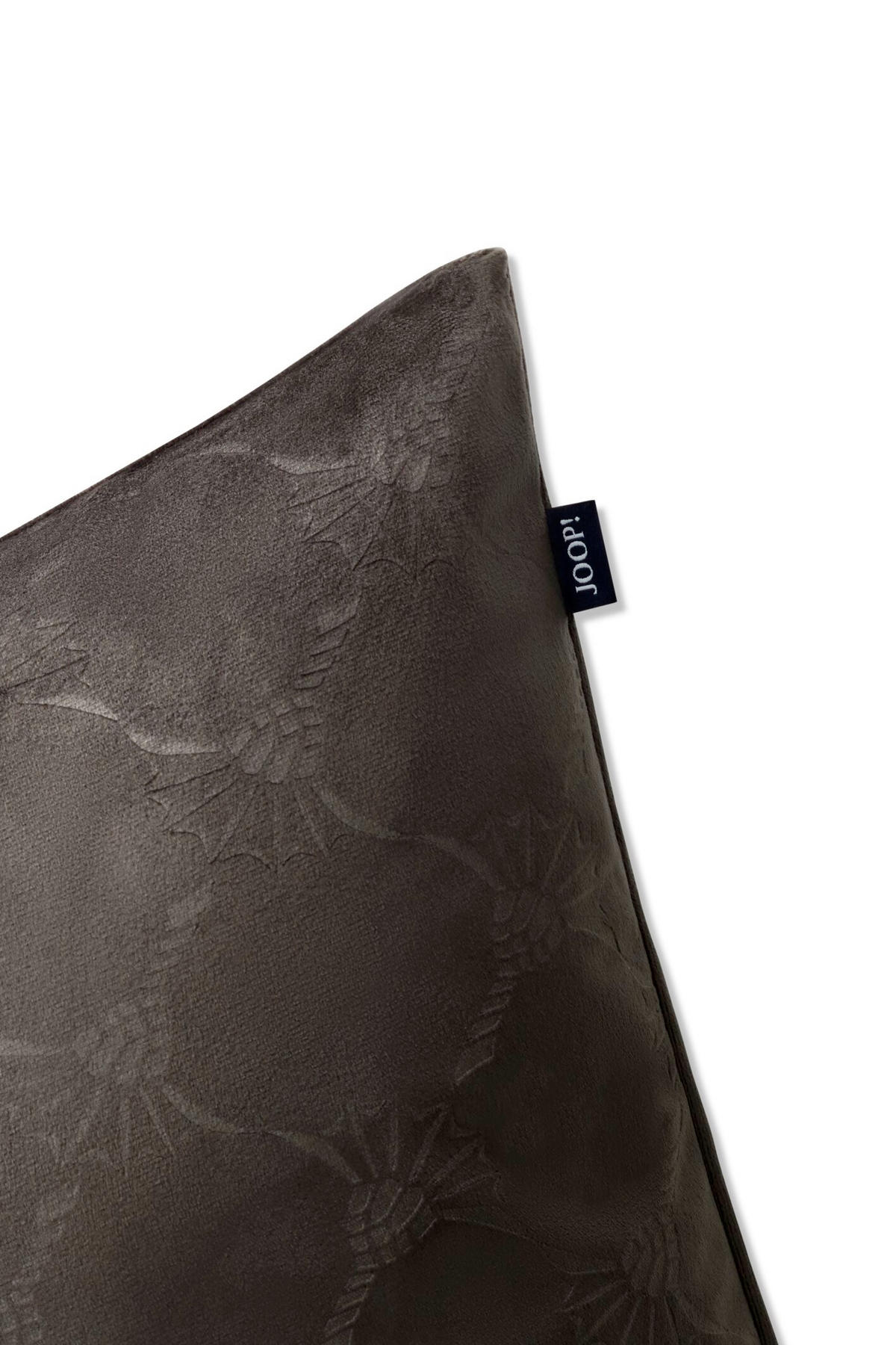 KISSENBEZUG JOOP! Soft Cornflower 50/50 cm  - Graubraun, Basics, Textil (50/50cm) - Joop!