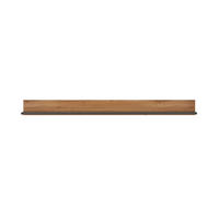 WANDBOARD Holzwerkstoff Anthrazit, Eichefarben  - Eichefarben/Anthrazit, Design, Holzwerkstoff (170/15/17cm) - Modante