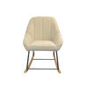 SESSEL Teddystoff Beige    - Beige/Naturfarben, Design, Holz/Textil (70/100/90cm) - MID.YOU
