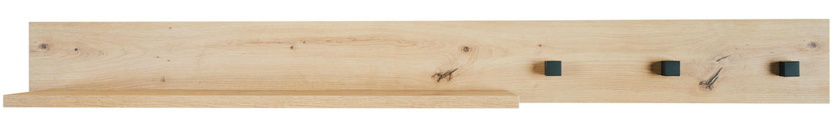 WANDREGAL 136/14/20 cm  - Eiche Artisan, Basics, Holzwerkstoff (136/14/20cm) - Jimmylee