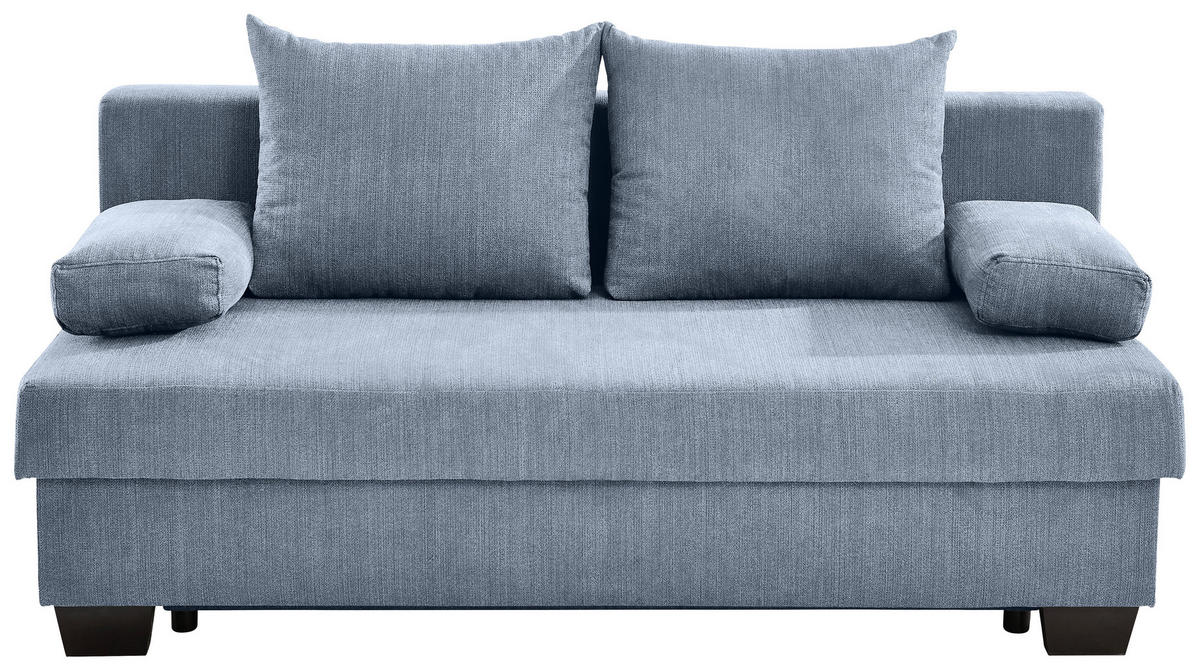 SCHLAFSOFA in Textil Hellblau  - Hellblau, Konventionell, Holz/Textil (200/88/102cm) - MID.YOU