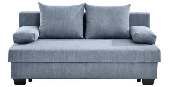 SCHLAFSOFA in Flachgewebe Hellblau  - Hellblau, KONVENTIONELL, Holz/Textil (200/88/102cm) - Xora