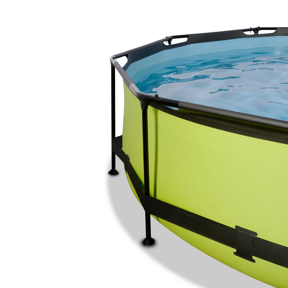 POOL-SET 320/220 cm  - Grün, KONVENTIONELL, Kunststoff (320/220cm) - EXIT Toys
