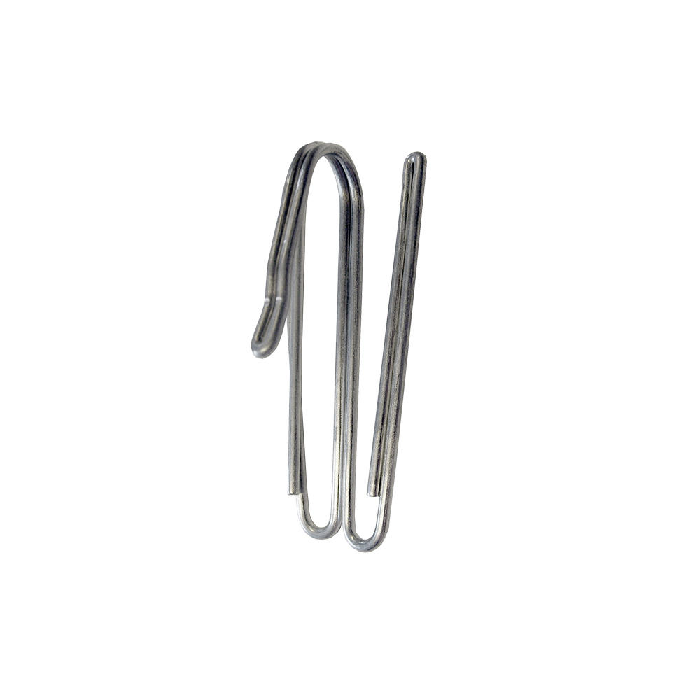 RYNKBANDSKROK  - stålfärgad, Basics, metall (5,4cm)