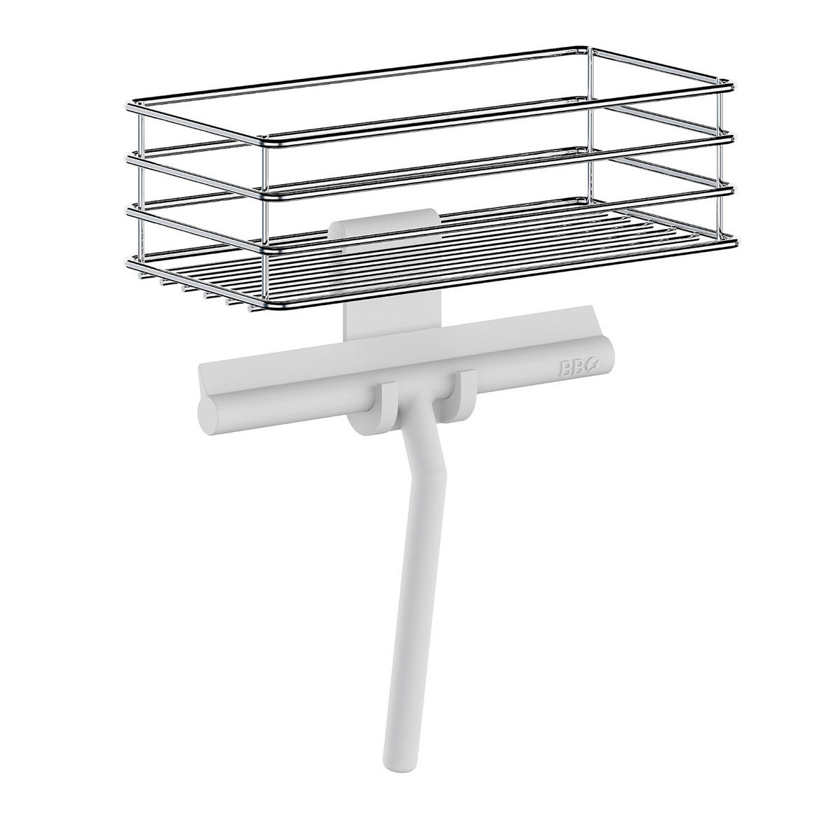 DUSCHABZIEHER  - Grau, Basics, Kunststoff (21/25/5cm) - Smedbo
