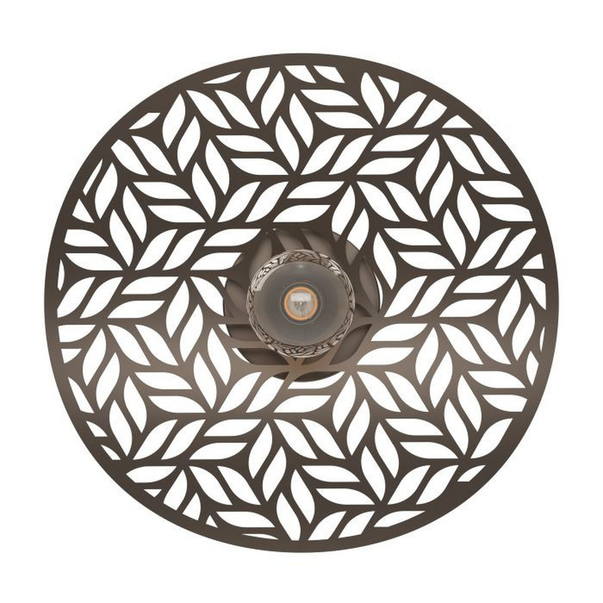 PLAFONJERA SWABY  - bronzana, Dizajnerski, metal (40/12,5cm)