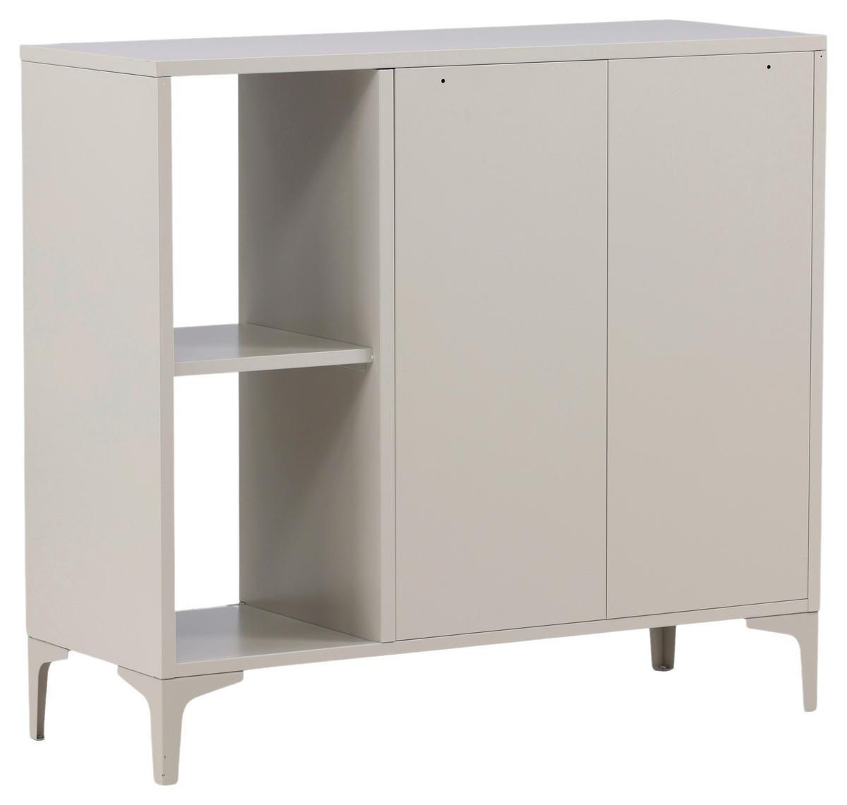SIDEBOARD  in 110/100/42 cm  - Beige, Design, Metall (110/100/42cm) - Livetastic