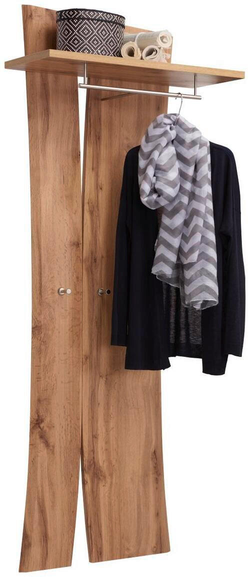 VEŠIAKOVÝ PANEL, farba duba, 69/180/30 cm - farba duba, Design, kompozitné drevo (69/180/30cm) - Carryhome