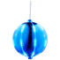 MAXI-KUGEL MIT LED-BELEUCHTUNG Blau - Blau, Kunststoff/Metall (30cm) MAXI-KUGEL MIT LED-BELEUCHTUNG Blau - Blau, Kunststoff/Metall (30cm)