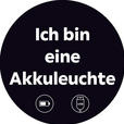 AKKU-TISCHLEUCHTE Atlanta 9/18 cm  - Schwarz, Basics, Kunststoff/Metall (9/18cm) - Novel