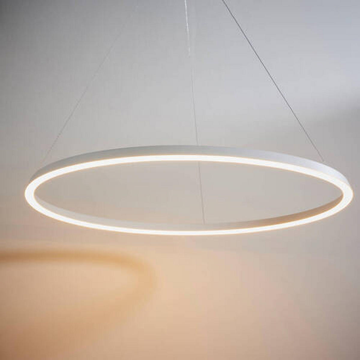 LED-HÄNGELEUCHTE 80/150 cm  - Bronzefarben, Design, Kunststoff/Metall (80/150cm) - ENDON