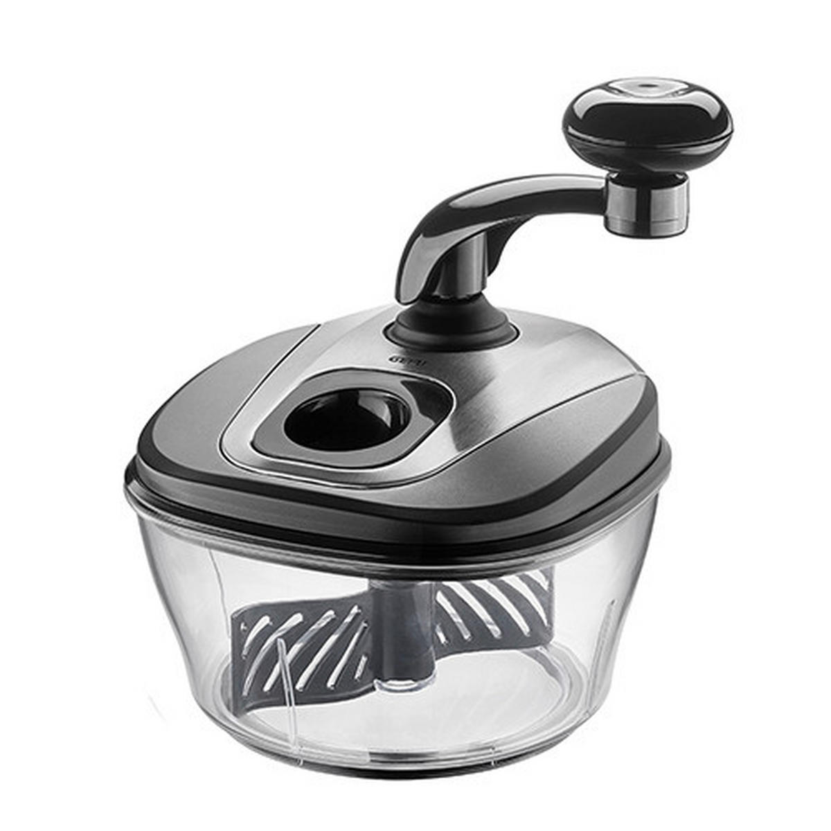 UNIVERZALNI REZALNIK  Spino  18,8/24,5/18,8 cm                 - črna, Basics, kovina/umetna masa (18,8/24,5/18,8cm) - Gefu