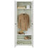 GARDEROBENSCHRANK 65,4/200/40 cm - Chromfarben/Weiß, Design, Holzwerkstoff/Metall (65,4/200/40cm) - Hom`in GARDEROBENSCHRANK 65,4/200/40 cm - Chromfarben/Weiß, Design, Holzwerkstoff/Metall (65,4/200/40cm) - Hom`in