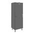 HIGHBOARD lackiert, Melamin Schwarz - Schwarz/Nickelfarben, Design, Holzwerkstoff/Metall (50/143/41cm) - Carryhome