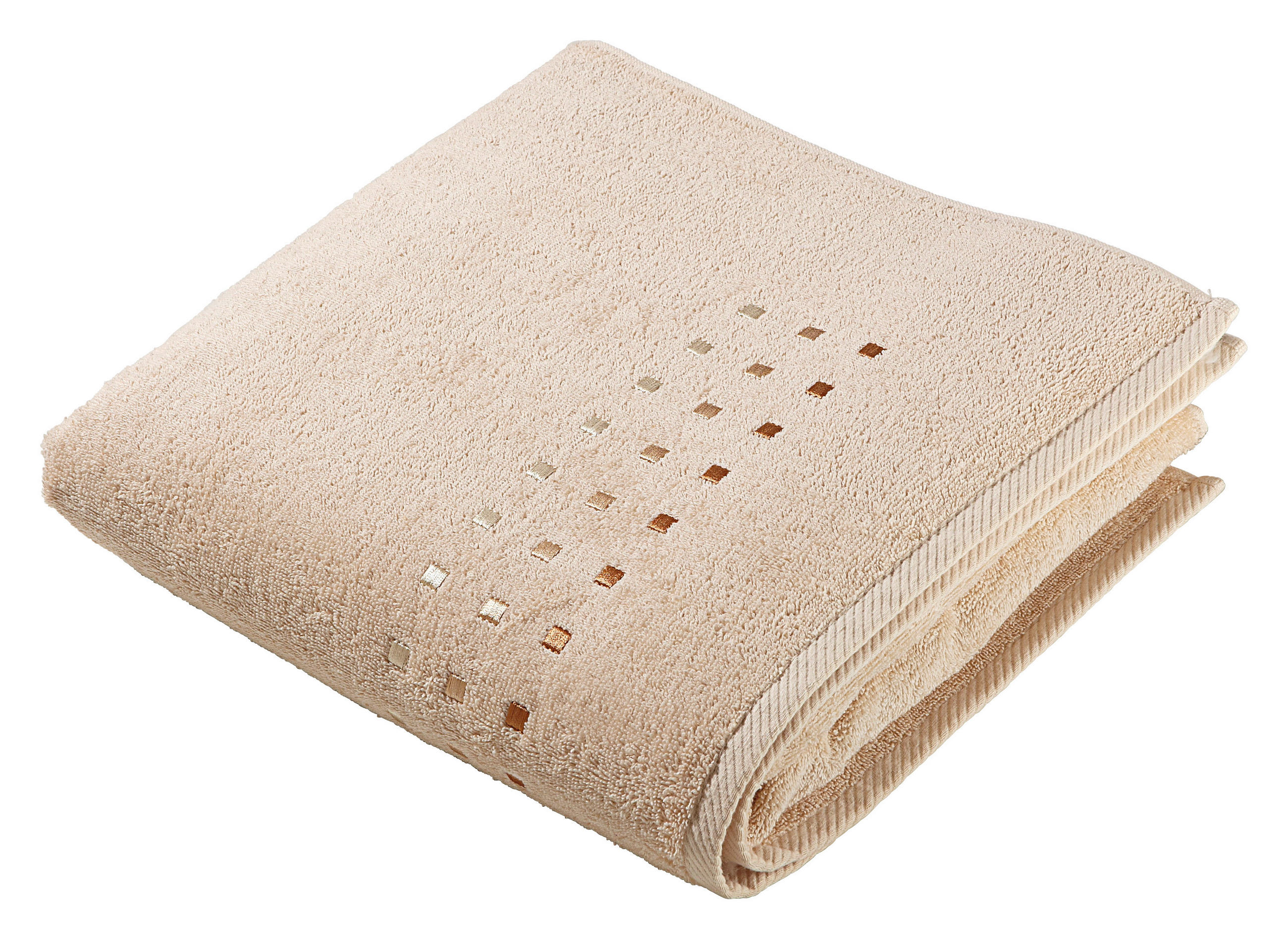 RUČNIK ZA TUŠIRANJE 70/140 cm bež QUATTRO - bež, Konvencionalno, tekstil (70/140cm) - Esposa