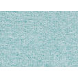 ECKSOFA in Webstoff Türkis  165/257 cm  - Türkis/Schwarz, Design, Kunststoff/Textil (165/257cm) - Xora