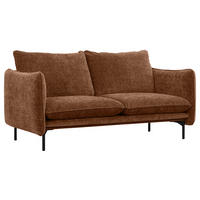 2,5-SITS SOFFA i kopparfärgad  - svart/kopparfärgad, Design, metall/trä (166/81/91cm) - Niels Andersson