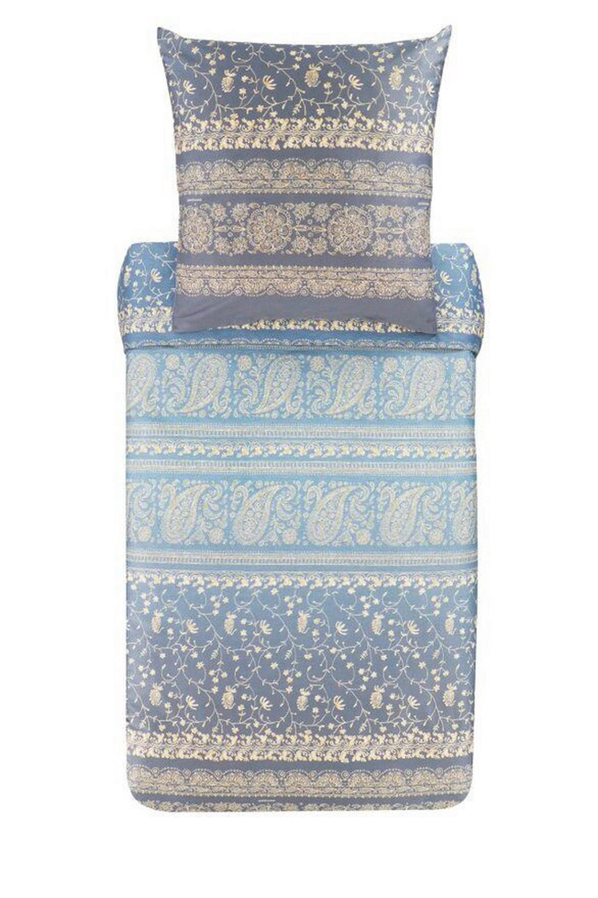 BETTWÄSCHE Brenta Satin 200/200 cm  - Grau, Basics, Textil (200/200cm) - Bassetti