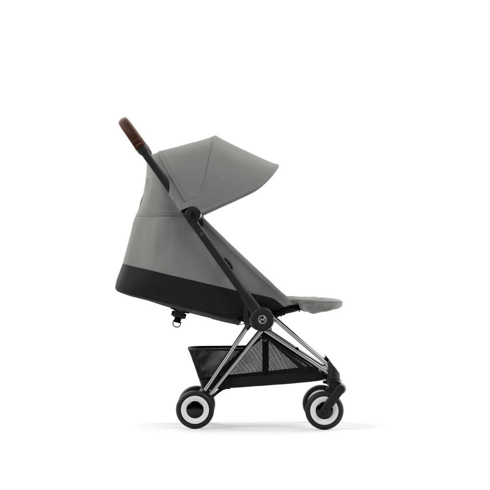 BUGGY Coya  - Dunkelbraun/Grau, Basics, Kunststoff/Textil (79/44/105cm) - cybex PLATINUM