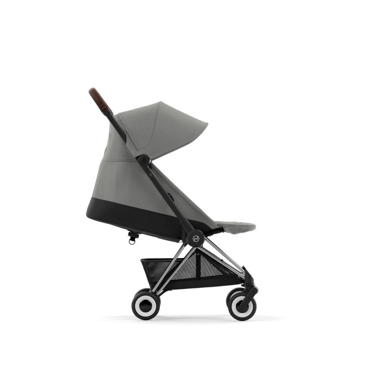 BUGGY Coya  - Dunkelbraun/Grau, Basics, Kunststoff/Textil (79/44/105cm) - Cybex