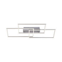 LED SVJETILJKA STROPNA Iven  - srebrne boje, Trend, metal/plastika (82/50cm)