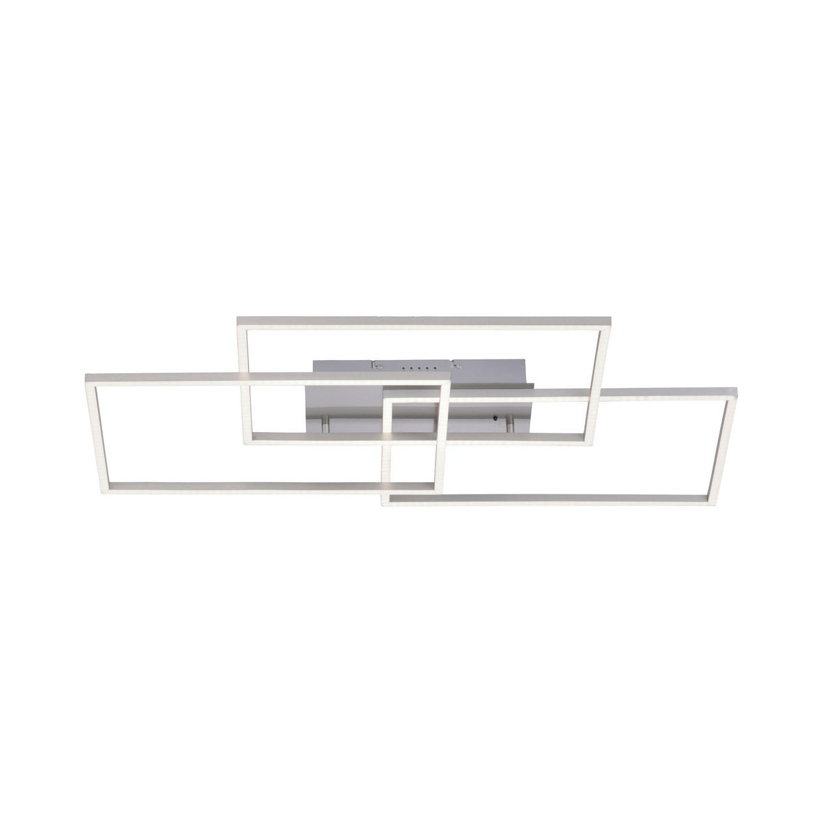 LED SVJETILJKA STROPNA Iven  - srebrne boje, Trend, metal/plastika (82/50cm)