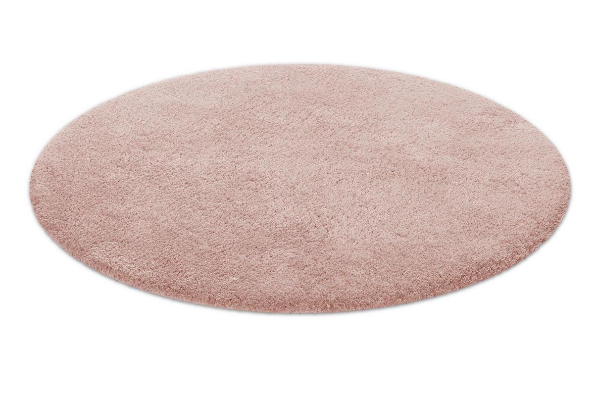 BADTEPPICH Hellrosa 90 cm  - Hellrosa, Basics, Kunststoff/Textil (90cm) - WECON HOME