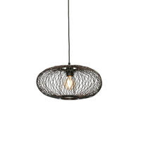 HÄNGELEUCHTE GOOD&MOJO  40/20 cm   - Schwarz, Trend (40/20cm) - Good & Mojo
